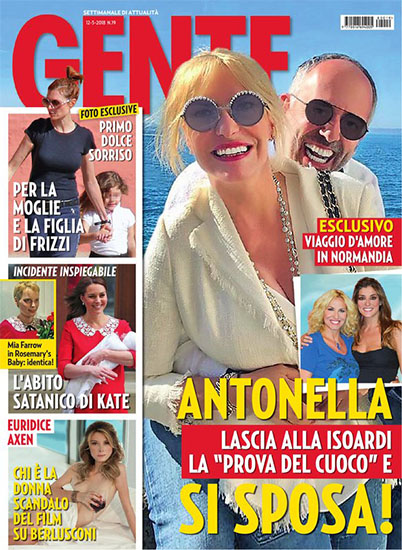 Gente n.19 del 12 maggio 2018 - rassegna stampa - Prof. Nicola Sorrentino