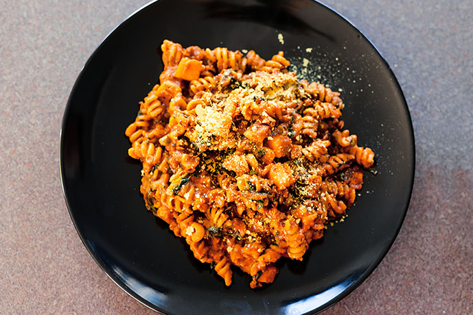 Fusilli con crema di zucca - Prof. Nicola Sorrentino