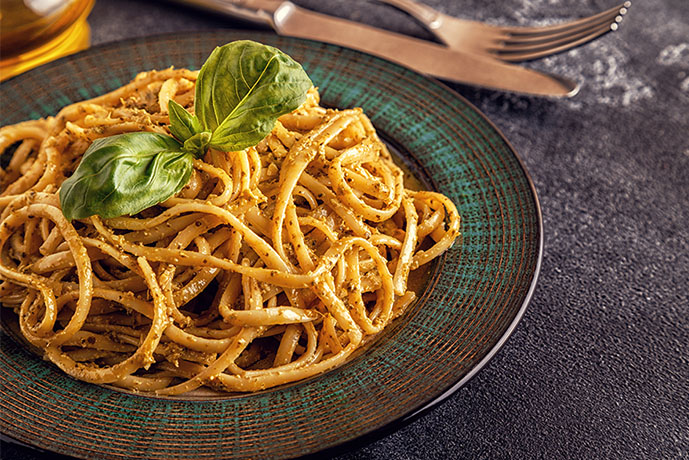 Linguine al pesto alla siciliana - Prof. Nicola Sorrentino