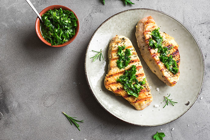 Petto di pollo con salsa verde - Prof. Nicola Sorrentino