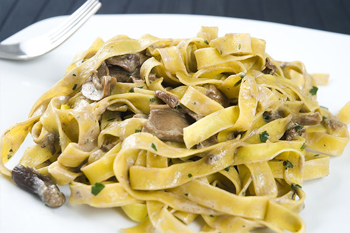 Tagliatelle ai funghi - Prof. Nicola Sorrentino