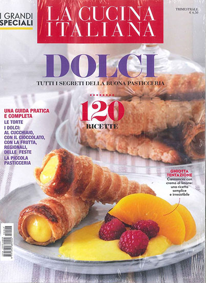 La Cucina Italiana - I Grandi Speciali n.47 del 2015 - rassegna stampa - Prof. Nicola Sorrentino