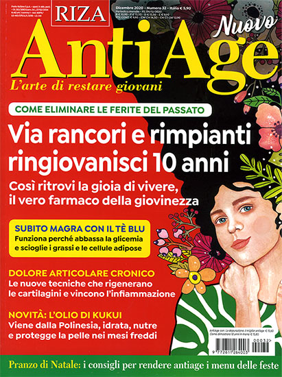 AntiAge n.32 di dicembre 2020 - rassegna stampa - Prof. Nicola Sorrentino