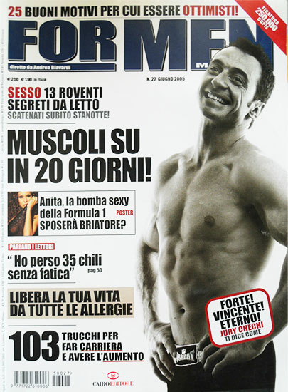 For Men n.27 di giugno 2005 - rassegna stampa - Prof. Nicola Sorrentino