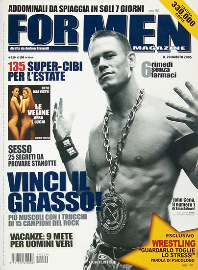 For Men n.29 di agosto 2005 - rassegna stampa - Prof. Nicola Sorrentino